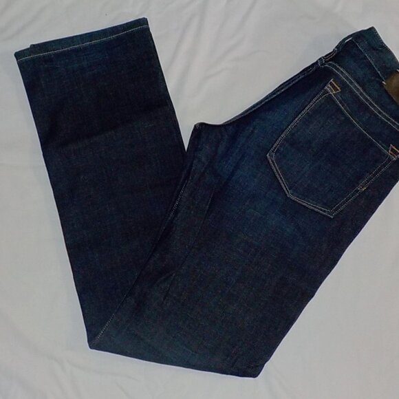 Banana Republic Dark Blue Straight Leg Jeans - Picture 2 of 3